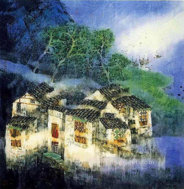 Ru Feng South China 3 Oil Paintings